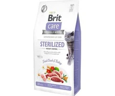 BRIT Care Sterilizuotas svorio reguliavimas begrūdis - sausas kačių maistas - 2kg | Tiekimas
