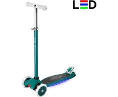Paspirtukas NILS Fun Paspirtukas dziecięca podświetlana led Nils Fun HLB1310 žalia