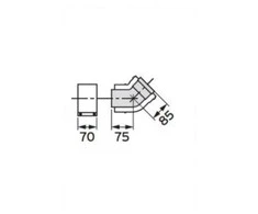 Vaillant 45 laipsnių lenkimas - 303211