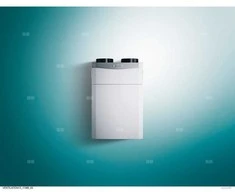 Vaillant recoVAIR 260/4 vėdinimo įrenginio priešpriešinio srauto kryžminio srauto šilumokaitis, apvadas, skaitmeninis valdiklis