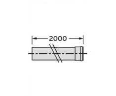 Vaillant Išplėtimo vamzdis DN80 2m 303255