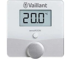 Vaillant Vaillant radijo kambario termostatas sensoROOM VRT 51f, skirtas darbui su VR 940f moduliu 0010035748