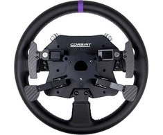 CONSPIT 310 APEX Steering Wheel, ARGB, 2.99” Ekranas, Dual Paddles – Juodas, 310mm