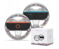 Vairas JYS 2x Vairas „Joy-Con“ skirtas „Nintendo Switch 2“ / Spalvotas Crystal Clear / / -ns2290-v2 (SB11933)