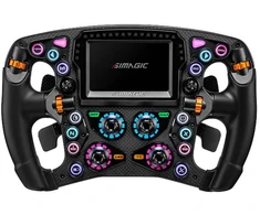 Vairas Simagic Zeus Formula Steering Wheel &amp; MagicDash 4 Bundle, AirLink, all-in-one