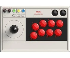 8BitDo Arcade Stick Switch ir PC (pilkas)