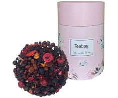 Teabag Vaisinė arbata Teabag Fruit Berry Mix 50g - Rožinė dėžutė