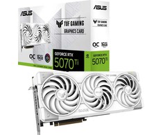 Vaizdo plokštė Asus TUF Gaming GeForce RTX 5070 Ti OC Baltas 16GB GDDR7 DLSS4 (TUF-RTX5070TI-O16G-Baltas-GAMING)