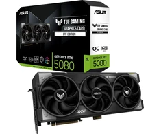 Vaizdo plokštė Asus TUF-RTX5080-O16G-BTF-GAMING NVIDIA GeForce RTX 5080 16 GB GDDR7 (90YV0PU0-M0NA00)