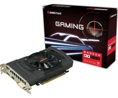 Vaizdo Plokštė - Biostar Radeon RX 550 4GB GDDR5 1100MHz HDMI DVI-D DisplayPort