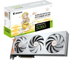 Vaizdo plokštė Gigabyte AORUS GeForce RTX 5060 ARI 8G NVIDIA 8 GB GDDR7 (GV-N5060AORUS ARI-8GD)