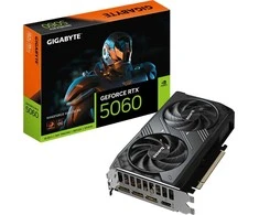 Vaizdo plokštė GIGABYTE GeForce RTX 5060 WINDFORCE MAX OC 8G Grafikos plokštė - 8GB GDDR7, 128bit, PCI-E 5.0, 2512MHz Core Clock, 3 x DP, 1 x HDMI, NVIDIA DLSS 4, GV-N5060WF2MAX OC-8GD BULK