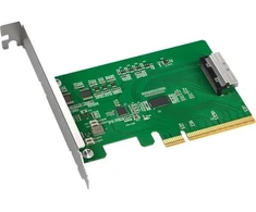 Kontroler Icy Dock IcyDock MCIO Bi to PCle 5.0 xB Pcle Adapteris with Redriver
