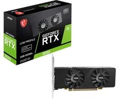 Vaizdo plokštė MSI GeForce RTX 3050 LP E 6G OC | NVIDIA | 6 GB | GeForce RTX 3050 | GDDR6 | HDMI jungčių kiekis: 2 | PCI Express Gen 4 x16 (naudoja x8)