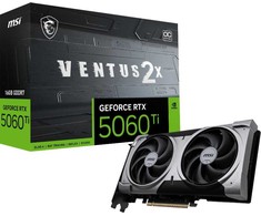 Vaizdo plokštė MSI GeForce RTX 5060 Ti Ventus 2X OC Plus 16GB GDDR7 DLSS4