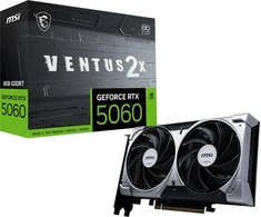 Vaizdo plokštė MSI GeForce RTX 5060 8G VENTUS 2X OC V1