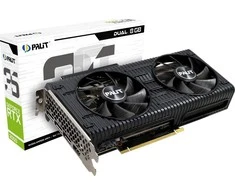 Vaizdo plokštė PALIT GeForce RTX 3050 Dual 8GB GDDR6