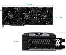 Vaizdo plokštė Palit GeForce RTX 5080 GamingPro NVIDIA 16 GB GDDR7