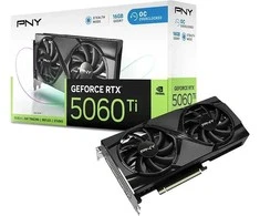 Vaizdo plokštė PNY GeForce RTX 5060 Ti OC Edition, 16384 MB GDDR7
