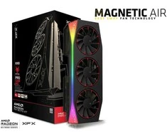 Vaizdo plokštė XFX Mercury AMD Radeon RX 9070XT OC Magnetic Air Edition su RGB apšvietimu | RX-97TMARGB9