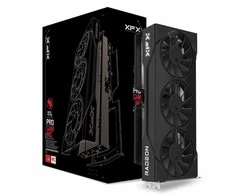 Vaizdo plokštė „XFX Radeon RX 9060 XT Swift“ trijų ventiliatorių 16 GB OC