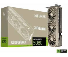 ZOTAC GAMING GeForce RTX 5080 SOLID Core OC 20th Anniversary Edition grafikos plokštė