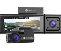 Navitel | Triple channel Full HD Dashcam | RC3 PRO | GPS (satellite) | 820 x 320 | Maps included
