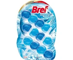 WC valiklis-gaiviklis BREF BRILLIANT ARCTIC OCEAN, 3×42 g