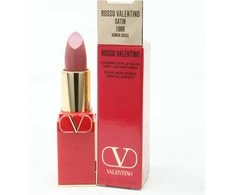 Valentino Rosso Satin Finish Kreminis Lipstick 100R Papildomas 3.5 g