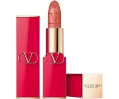 Valentino Rosso Satin Finish Kreminis Lipstick 106A Papildomas 3.5 g