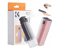 Valiklis Kf Rinkinys 2x Płyn Purškiklis 10ml Do Czyszczenia Ekranu Monitora Optyki Šluostė / Kf08.077