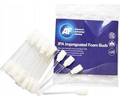 Valymo lazdelės, impregnuotos IPA 99,7% x25 AF FOAMBUDS