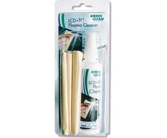Valiklis Green Clean Žalias Clean Ekrano valymo rinkinys - Žalias valymo LCD/TFT rinkinys su mikropluošto šluoste ir tirpalu