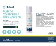 PLATINET LCD valymo skystis + mikropluošto šluostė LCD ekranams 125 ml + mikropluošto šluostė 15 x 15 cm PFS-PCK06 [46121]