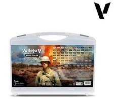 Vallejo : 70.253 – Model Color – Military Case (80 x 18 ml) (2023888)