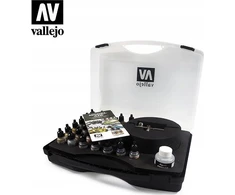 Vallejo : 71.172 - Model Air - pagrindinės spalvos ir aerografas (29 x 17 ml)
