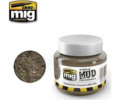AMMO by MIG Jimenez AMMO MIG akrilinis purvas Turned Earth dioramoms, 250 ml (2103)