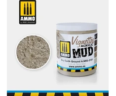 AMMO by MIG Jimenez Akrilinis purvas dioramoms „Sausos žemės“ tekstūra 100 ml, paruoštas naudoti