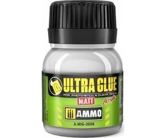 AMMO by MIG Jimenez AMMO MIG Ultra Glue – matiniai klijai fotoėsdintoms ir skaidrioms dalims 40 ml