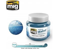 AMMO by MIG Jimenez AMMO MIG akrilinis vanduo Pacific Waters dioramoms 250 ml (2201)