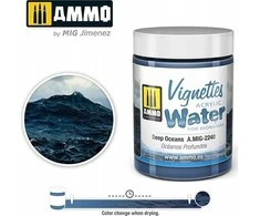 AMMO by MIG Jimenez AMMO MIG akrilinis vanduo Deep Oceans 100 ml – gili mėlyna