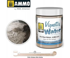 AMMO by MIG Jimenez AMMO MIG akrilinis vanduo Wild River Waters dioramoms, 100 ml (2243)