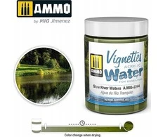 AMMO by MIG Jimenez AMMO MIG akrilinis vanduo „Slow River Waters“, 100 ml – dioramos