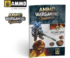 AMMO by MIG Jimenez Ammo Wargaming Universe knyga 04: Vulkaninis reljefas ir lava