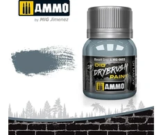 AMMO by MIG Jimenez AMMO by MIG Drybrush dažai Basalt Pilkas, 40 ml (A.MIG-0603)