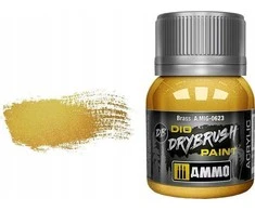 AMMO by MIG Jimenez AMMO MIG DRYBRUSH žalvario sendinimo dažai, 40 ml (0623)