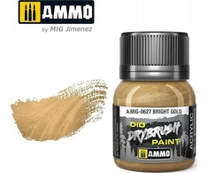 AMMO by MIG Jimenez AMMO MIG DRYBRUSH dažai sausam teptukui Ryškus auksas 40 ml (0627)