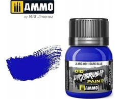 AMMO by MIG Jimenez AMMO MIG DRYBRUSH Dark Mėlyna 40 ml – sendinimo dažai, 0641