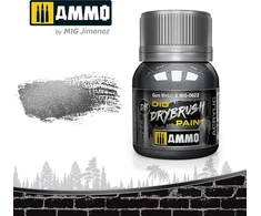 AMMO by MIG Jimenez AMMO MIG Drybrush Gun Metal sendinimo dažai, 40 ml (A.MIG-0622)
