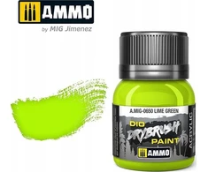 AMMO by MIG Jimenez AMMO MIG DRYBRUSH sendinimo dažai Lime Žalias 40 ml